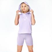 Bluzy sportowe damskie - Damska bluza bez rękawów Olimp – WMS Sleeveless Hoodie-XL - miniaturka - grafika 1