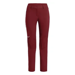 SALEWA Spodnie damskie, Czerwony Syrah, XXL - Spodnie damskie - miniaturka - grafika 1