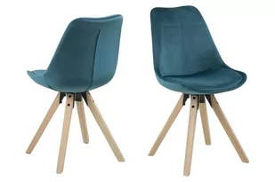 Fotel biurowy, krzesło biurowe AC Design Furniture krzesło do jadalni, 42 x 44 x 85 cm 73371 - Fotele i krzesła biurowe - miniaturka - grafika 3