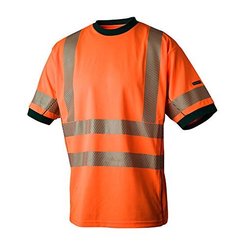 Top Swede 1424-22-08 model 1424 ochrona ostrzegawcza t-shirt, pomarańczowy, rozmiar XXL