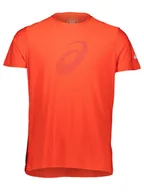 Koszulki sportowe męskie - asics Koszulka sportowa "Sport GPX" w kolorze czerwonym - miniaturka - grafika 1
