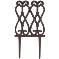 Pozostałe ozdoby ogrodowe - Esschert Design Płotek ogrodowy żeliwny 13,9×26,8 cm - miniaturka - grafika 1