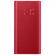 Etui i futerały do telefonów - Samsung Etui Led View Cover Galaxy Note 10 Czerwony EF-NN970PREGWW - miniaturka - grafika 1