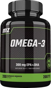 MZ-STORE OMEGA-3 1000 MG 200 KAPSUŁEK - Suplementy naturalne - miniaturka - grafika 1