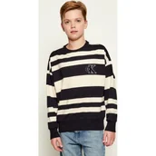 Bluzy dla chłopców - Calvin Klein Jeans Bluza | Relaxed fit - miniaturka - grafika 1