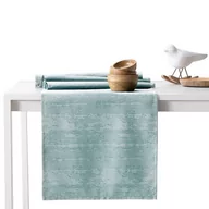 Obrusy i serwetki - Bieżnik plamoodporny AMELIAHOUSE Vesta, miętowy, 30x100 cm - miniaturka - grafika 1