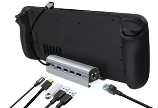 Hub Usb-C Do Steam Deck Hdmi 4K 60Hz Usb 3.0 Pd - Huby USB - miniaturka - grafika 1