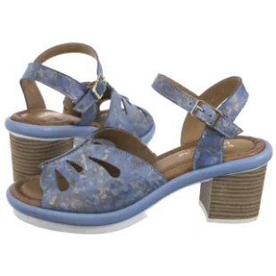 Sandały Niebieskie 06804-06/00-1 (MA1321-a) Maciejka - Sandały damskie - miniaturka - grafika 1