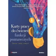 Psychologia - Karty pracy do ćwiczeń funkcji poznawczych cz.1 - miniaturka - grafika 1