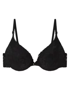 Women'secret Wspaniały Biustonosz Push Up Koronka Czarny Kobieta, czarny, 90C - Biustonosze - miniaturka - grafika 1