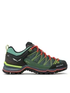 Buty trekkingowe damskie - Salewa Trekkingi Ws Mtn Trainer Lite Gtx GORE-TEX 61362 Zielony - miniaturka - grafika 1