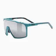 Okulary przeciwsłoneczne - Okulary przeciwsłoneczne UVEX Mtn Perform S teal matt/mirror silver - miniaturka - grafika 1
