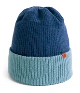 Czapki damskie - Czapka Damska Męska Młodzieżowa Beanie Podwijana Zimowa Dwustronna Ciepła - miniaturka - grafika 1