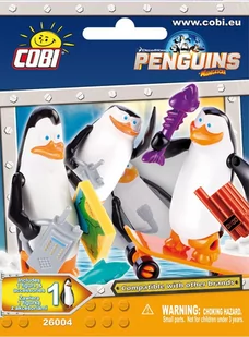 Cobi Pingwiny z Madagaskaru Tajemnica 26004 - Figurki dla dzieci - miniaturka - grafika 2