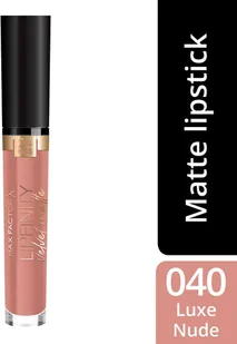 Max Factor Lipfinity Velvet Matte matowa szminka odcień 040 Luxe Nude 4 ml - Szminki - miniaturka - grafika 6