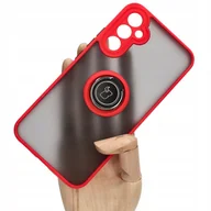 Etui i futerały do telefonów - Bizon Etui Case Hybrid Ring do Galaxy A34 5G, czerwone - miniaturka - grafika 1