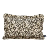 Kołdry i poduszki dla dzieci - La Millou - Poduszka do spania Bawełna LEOPARD CREAM by Magdalena Lamparska - miniaturka - grafika 1