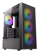 Obudowy komputerowe - Antec AX27 RGB Midi Tower Czarny 0-761345-10205-6 - miniaturka - grafika 1