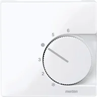 Gniazdka elektryczne - Merten Płytka Centralna Pokojowego Regulatora Temperatury 534725 - miniaturka - grafika 1