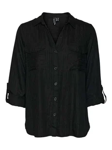 Vero Moda Bluzka w kolorze czarnym - Bluzki damskie - miniaturka - grafika 1