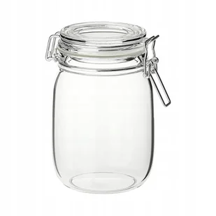 SŁOIK szklany hermetyczny z kapslem POJEMNIK kuchenny szklany 950ML - Pojemniki kuchenne - miniaturka - grafika 1