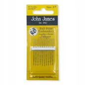 Pasmanteria - Igły do dzianin z kulką nr 3/7 John James - miniaturka - grafika 1