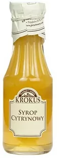 Krokus Syrop cytrynowy bezglutenowy 375 g - Syropy i koncentraty owocowe - miniaturka - grafika 1