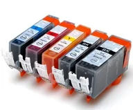 Tusze zamienniki - 5x tusze do drukarki Canon Pixma PGI-520 CLI-521 - miniaturka - grafika 1
