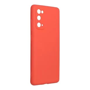 Forcell Futerał SILICONE LITE do SAMSUNG Galaxy S20 FE / S20 FE 5G różowy - Etui i futerały do telefonów - miniaturka - grafika 1