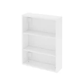 Szafki łazienkowe - Szafka łazienkowa wisząca + drzwiczki zestaw Remix 45x15.8x58 cm biała Sensea - miniaturka - grafika 1