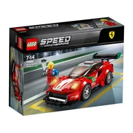 Klocki - Lego Speed Champions Ferrari 488 GT3 Scuderia Lekko Wgniecione Opakowanie - miniaturka - grafika 1