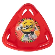 Sanki i ślizgacze - Ślizg talerz zjazdowy plastikowy na śnieg ślizgacz sanki dla dzieci - miniaturka - grafika 1