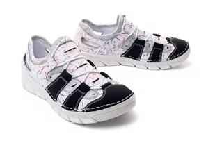 RIEKER SNEAKER 55060-90 multi, półbuty damskie - Rieker - Półbuty damskie - miniaturka - grafika 1