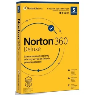 Symantec 360 DELUX 50GB PL 1U 5Dvc 1Y 21408667 - Programy antywirusowe - miniaturka - grafika 1