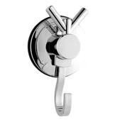 Wieszaki łazienkowe - Deante Haczyk ścienny z przyssawką chrom ANH 001K - miniaturka - grafika 1