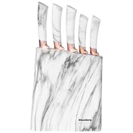 Noże kuchenne - ZESTAW 5 NOŻY KUCHENNYCH W BLOKU KLAUSBERG KB-7769 - miniaturka - grafika 1