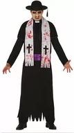 Stroje karnawałowe - Kostium Ksiądz Zombie dla mężczyzny - miniaturka - grafika 1