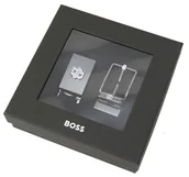 Paski - Pasek skórzany męski HUGO BOSS dwustronny przepinana klamra klasyczna na bolec rozmiar uniwersalny - miniaturka - grafika 1