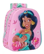 Plecaki szkolne i tornistry - Safta JASMINE Plecak szkolny z wzorem 3D, odpowiedni dla dzieci w różnym wieku, wygodny i wszechstronny, jakość i wytrzymałość, 27 x 10 x 33 cm, różowy, Różowy kolor, Estándar, Casual - miniaturka - grafika 1