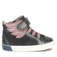 Buty dla dziewczynek - Sneakersy Geox B Kilwi Girl B36D5A 022NF C9F8W M Szary - miniaturka - grafika 1