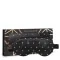 Akcesoria do bielizny - Crystallove Crystalized Silk Eye Mask Jedwabna opaska na oczy zdobiona kryształkami (kolor Black) 1 szt - miniaturka - grafika 1
