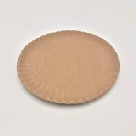 Naczynia i sztućce jednorazowe - Talerz papierowy kraft 18cm 100szt - miniaturka - grafika 1