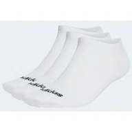 Skarpetki damskie - Skarpety adidas Thin Linear Low-Cut 3PP (kolor Biały) - miniaturka - grafika 1