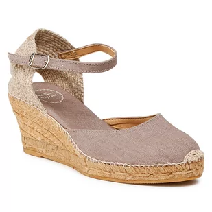 Espadryle TONI PONS - Caldes Taupe - Espadryle damskie - miniaturka - grafika 1