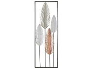 Obrazy i zdjęcia na płótnie - Beliani Dekoracja ścienna srebrno-złota NIOBIUM - miniaturka - grafika 1