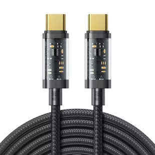 Joyroom kabel przewód USB Typ-C - USB Typ-C 100W 2m czarny S-CC100A20 - Kable USB - miniaturka - grafika 1