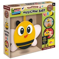 Zabawki interaktywne dla dzieci - Montessori wood Muzyczna pszczoła Lisciani - miniaturka - grafika 1