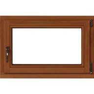 Okna - Lupol 2-szybowe fasadowe lakier kolor afromozja O2 RU 865x535 mm - miniaturka - grafika 1