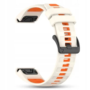 PASEK SILIKONOWY DO GARMIN FENIX 5S 6S 7S 8 43mm QUICKFIT EASYFIT PREMIUM - Akcesoria do smartwatchy - miniaturka - grafika 1