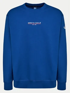 North Sails Bluza 691226 Niebieski Comfort Fit - Bluzy męskie - miniaturka - grafika 1